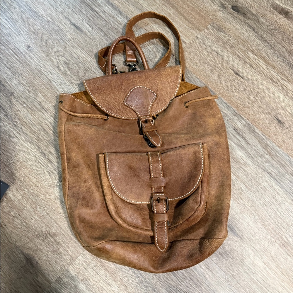 Roots Backpack Suede - image 1